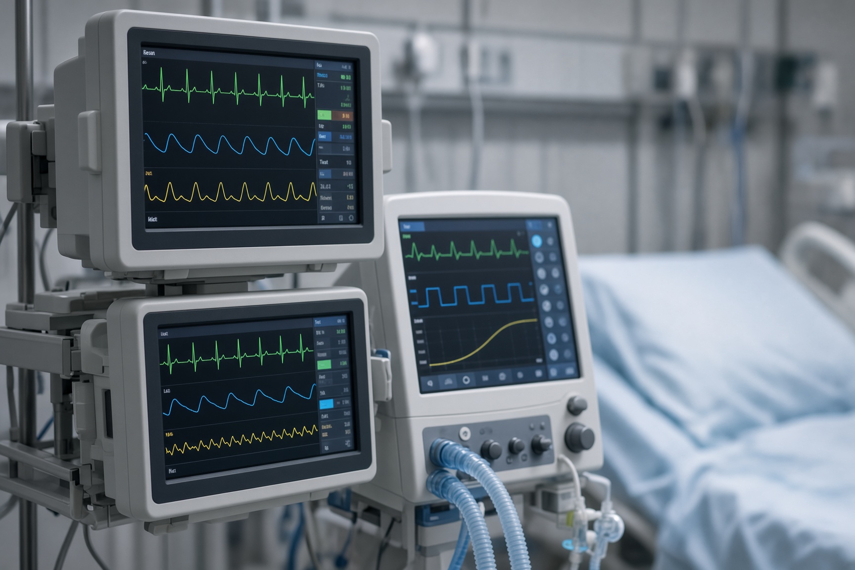 Intensive care equipment, with no people in view